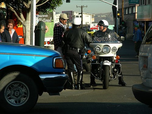 Tijuana’s downtown merchants say the shaking down of American motorists by police is killing tourism.