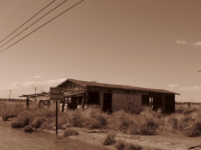 This old building has many stories to tell.  Located off Dunaway Rd. in the Imperial Valley.