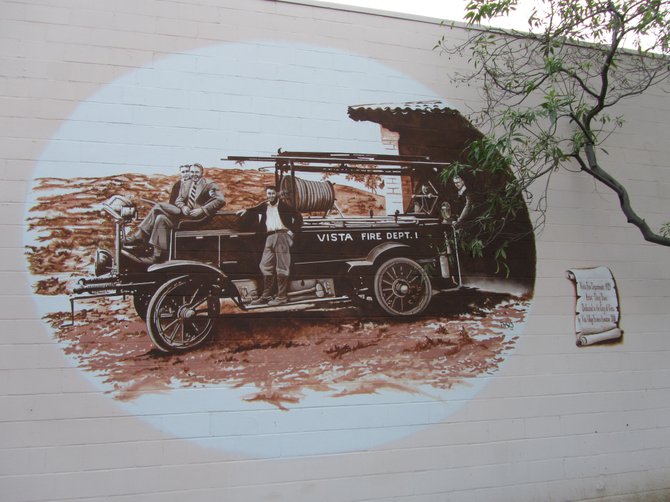 History comes alive through murals downtown Vista.