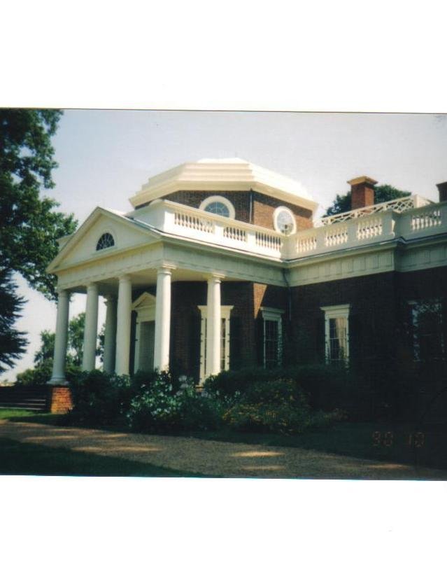 Monticello, Charlottesville, VA.

