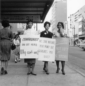 NAACP Protest, Main Street, Memphis, TN, Early 1960s, Ernest Withers