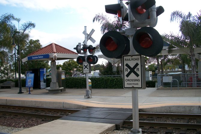 Encinitas plans to forego pedestrian crossings like this and build a $4.5 million tunnel.