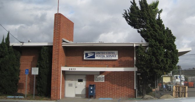 The postal service may close retail operations at this La Mesa annex.