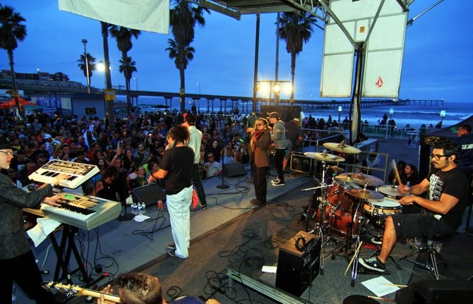 ROCK & ROLL at the OB Beach Ball.
