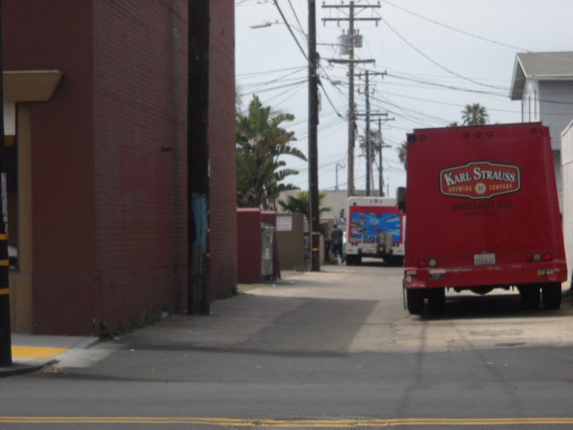 Beer delivery trucks keep OB well-lubricated.
