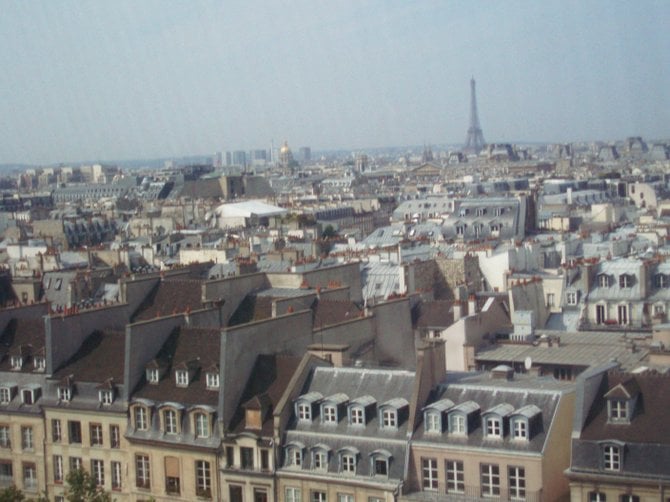 A nice view on the first day of my trip to Paris.