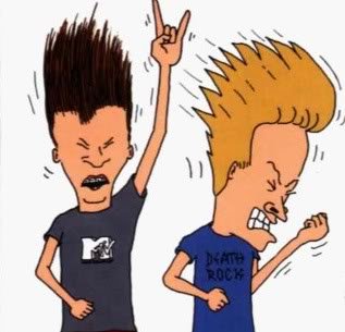 Animated metal heads Beavis and Butt-head are back! 