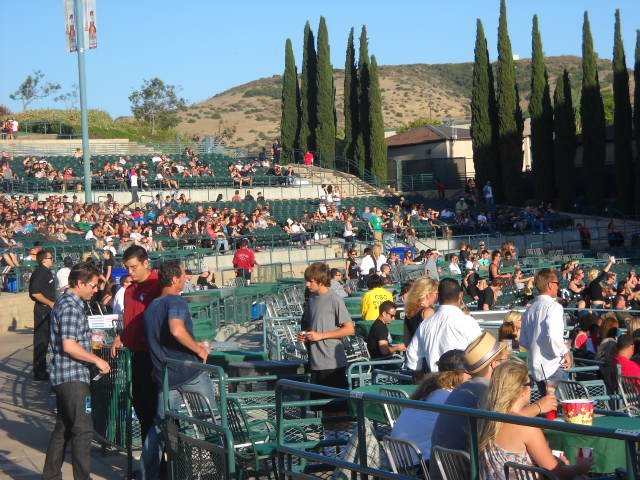 Warm breezes at X-Fest at Cricket Amphitheater.