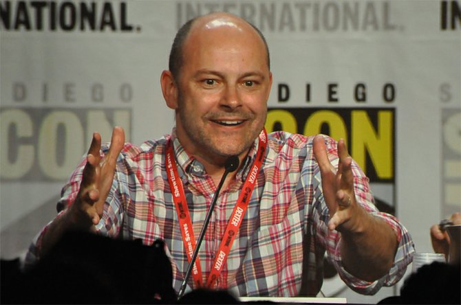 It was THIS big! Rob Corddry talks about Children's Hospital