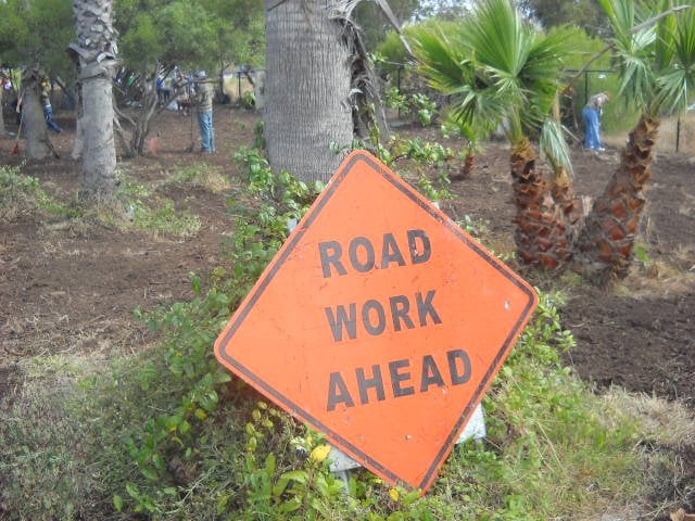 Sign on Nimitz Blvd. in Ocean Beach.
