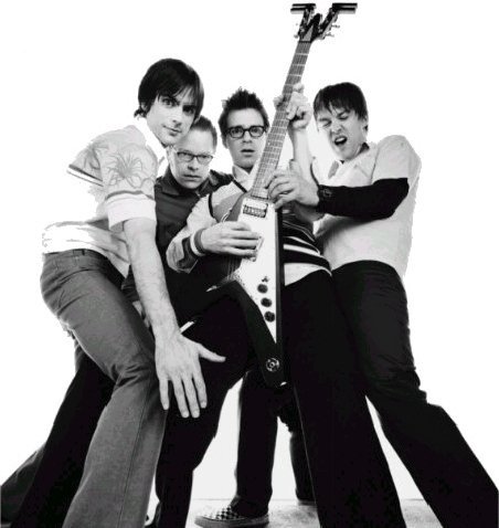 Weezer will be at the track Saturday