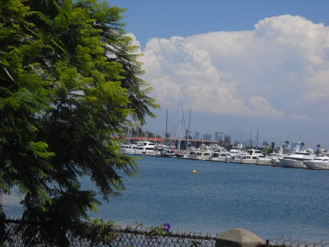 View of Shelter Island from Kellogg Beach.