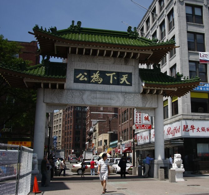 Chinatown's Friendship Arch