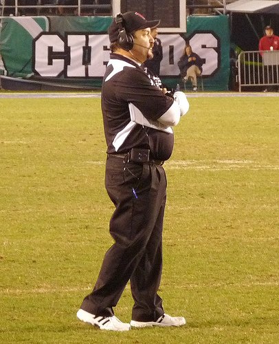 Vista head coach Dan Williams