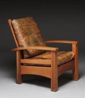 Eastwood reclining chair: “If I sit and let it devour me, surely I’ll feel content.”