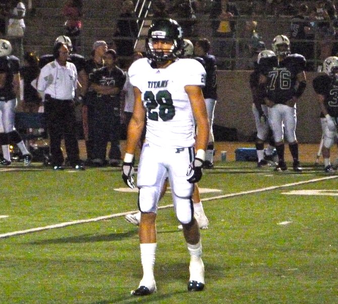 Poway receiver Justin Moyers