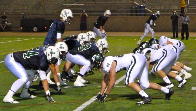 The line of scrimmage between La Costa Canyon and Poway
