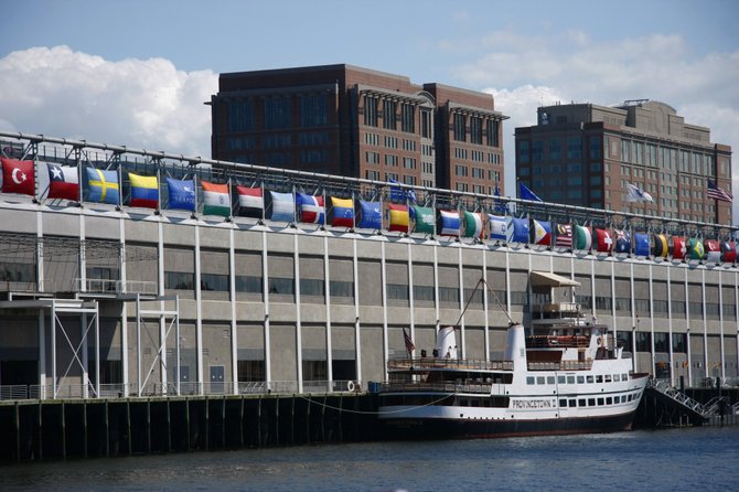 The Boston World Trade Center, Boston harbor