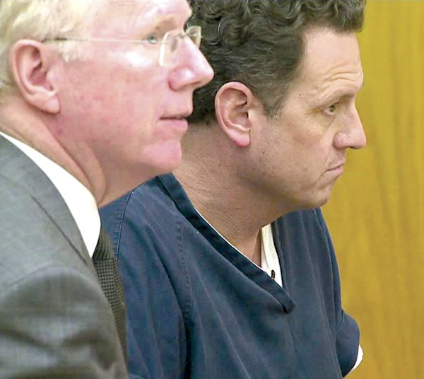 Kurtenbach (right) with his fifth lawyer, Paul Pfingst. Kurtenbach was sentenced to 15 years and 8 months in prison.