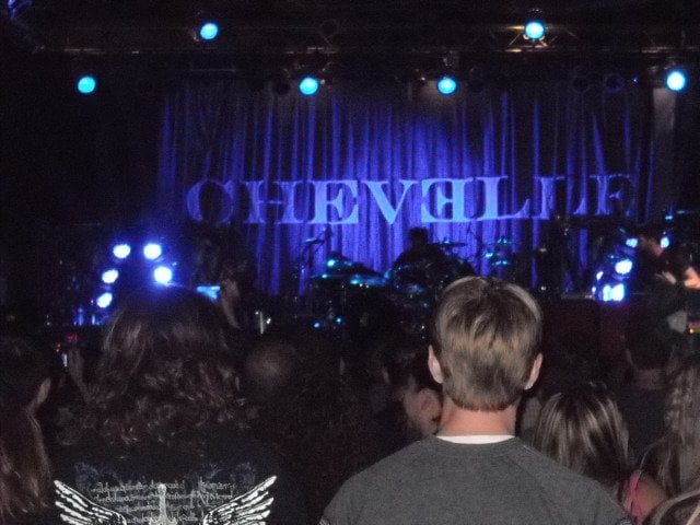 Chevelle performing at 4th & B.