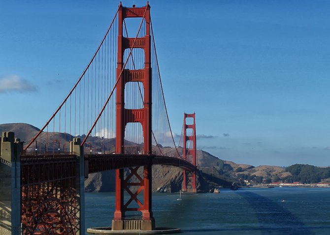 Golden Gate bridge, San Francisco
