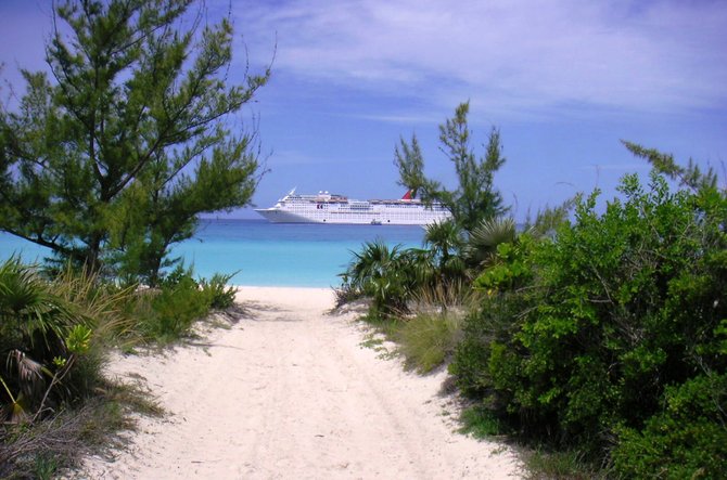  If every day were to be the same!  A private island in Half Moon Cay, Bahamas.