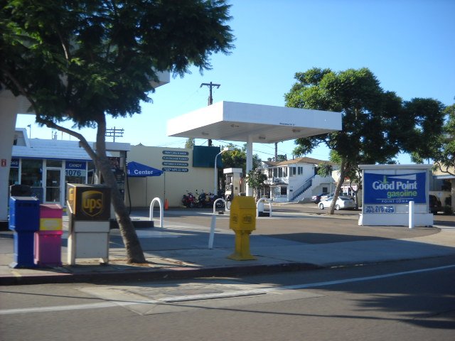Gas Station along Rosecrans.
