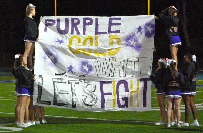 The St. Augustine banner at halftime had a little rhyme