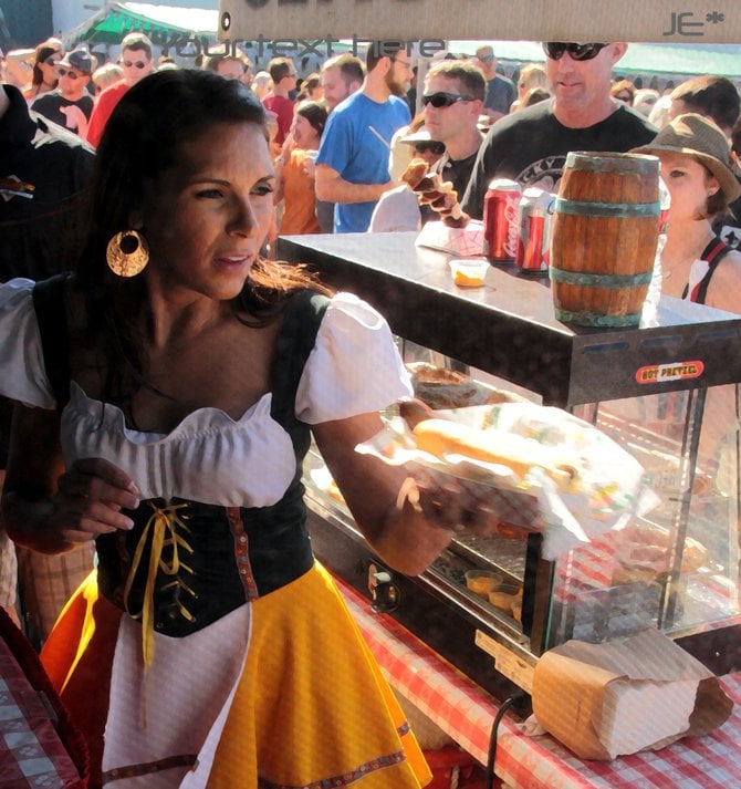 OB Octoberfest (Tarantino's booth)