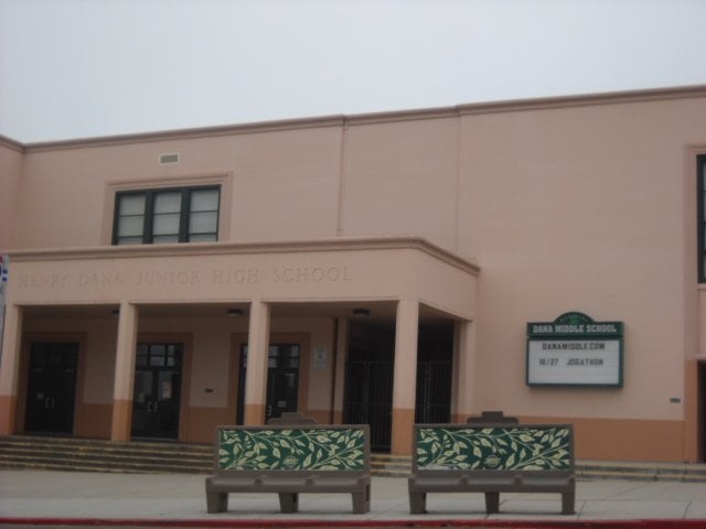 Dana Middle School in Point Loma...saved from being turned into a Pacific Rim magnet school...we hope.