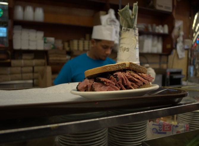 Katz's Deli NYC.