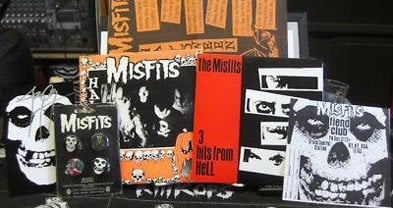 Justin Pearson’s Misfits haul, scored from Danzig’s jaded ex.