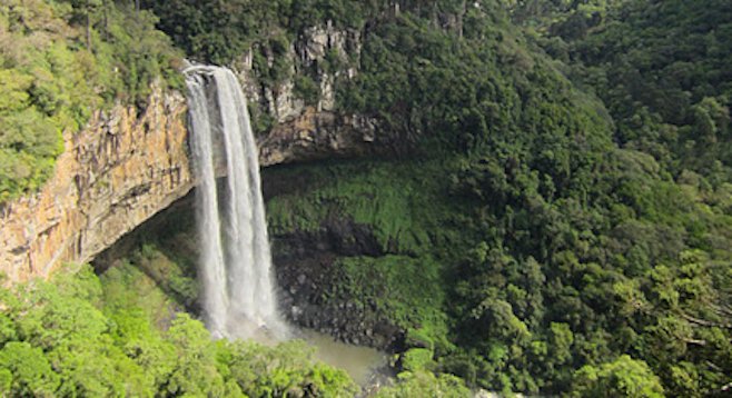Caracol Falls in Brazil's Serra Gaúcha