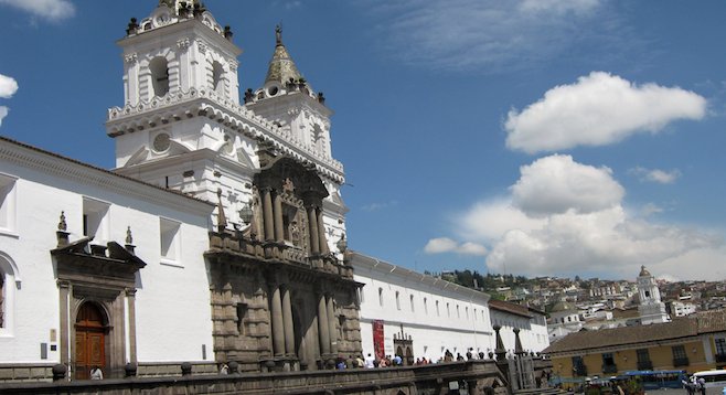 Ecuador's religious tradition is evident in its colonial architecture