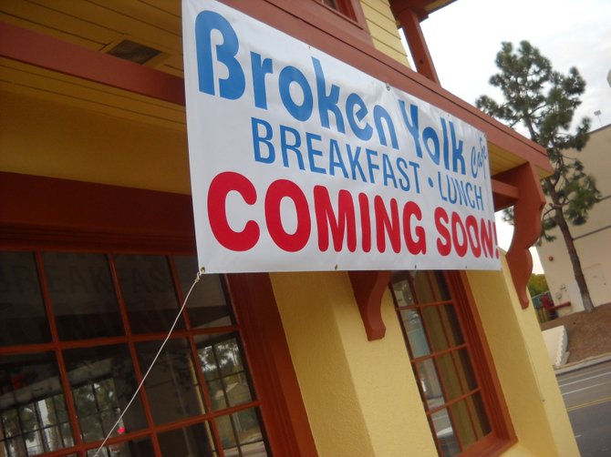 New Broken Yolk restaurant soon to appear on Midway Dr.