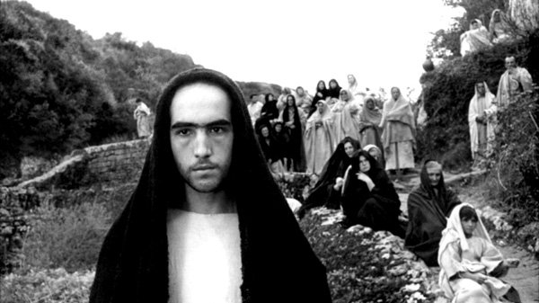 Pier Paolo Pasolini’s The Gospel According to St. Matthew. You’d swear Jesus hired a second-unit camera crew to document His every move.