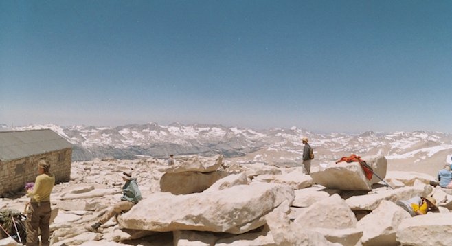 The summit of Mt. Whitney - finally