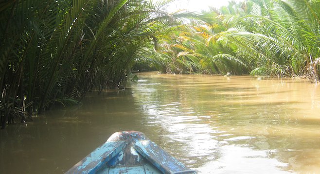 Mekong Delta by boat