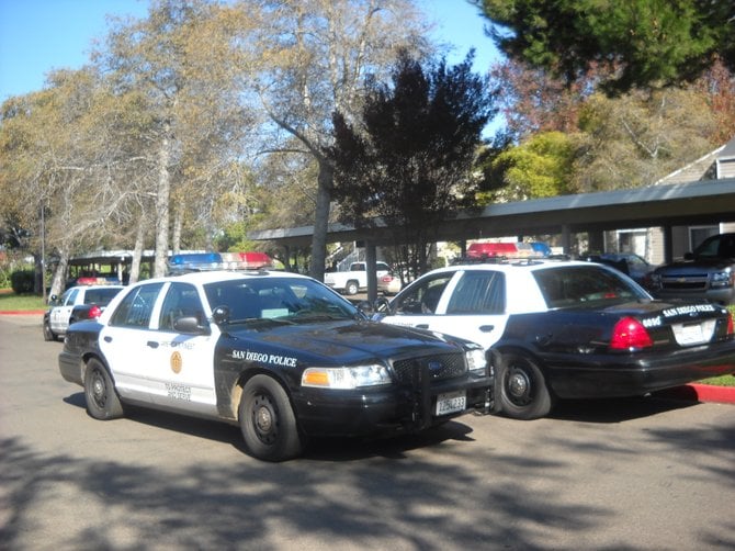 Police swarm at Mariner's Cove. Not an isolated occurrence.