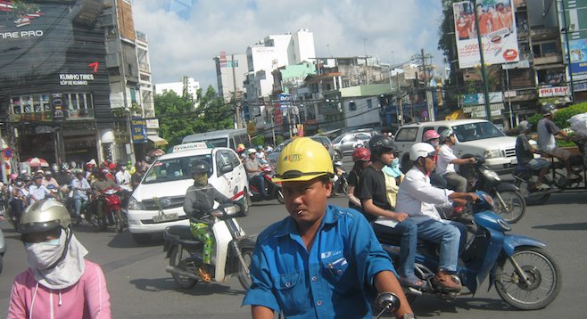 Up close and personal with Ho Chi Minh City's motorbike population