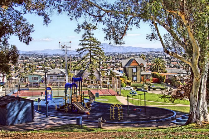 Grant Hill Park. A very small community of San Diego. 