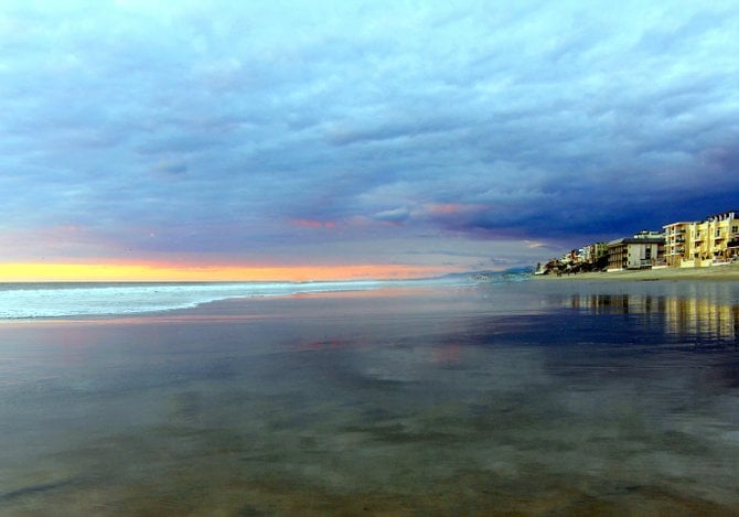 "Cloudy Beach" Oceanside, CA