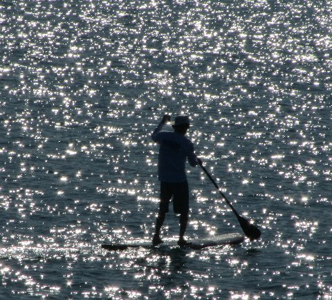 ...and He walked on water...in Oceanside