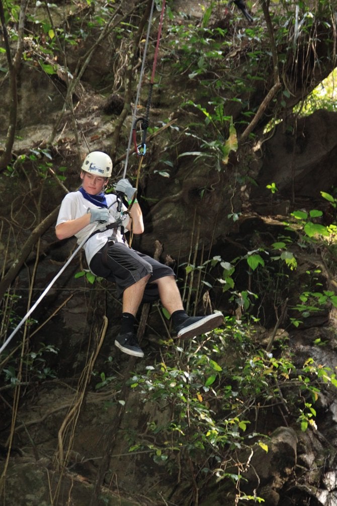 Ziplining in Puerta Vallarta