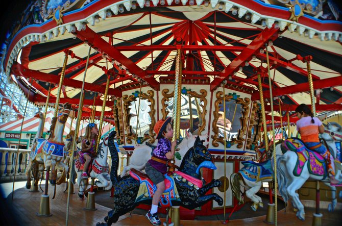 Carousel in Belmont Park