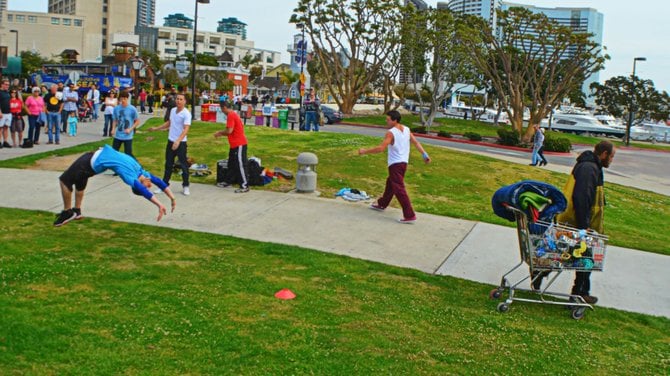 The Buskers Festival 2012, at Seaport Village