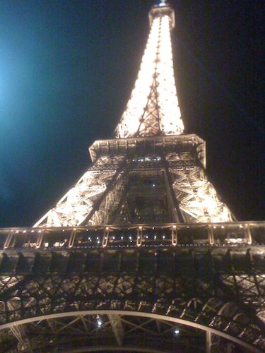La Tour Eiffel, by night...