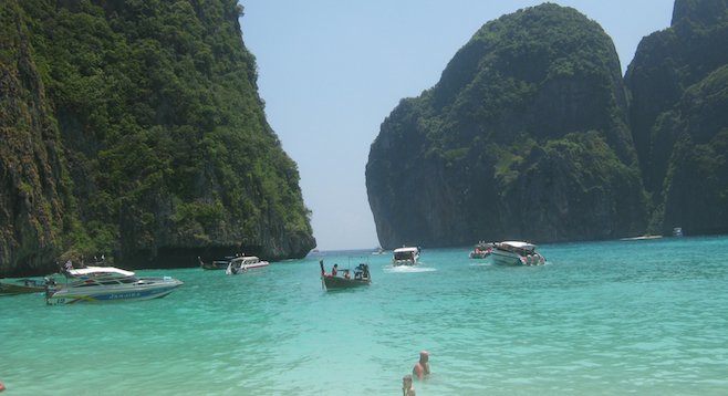 Finding DiCaprio's  Beach in Koh Phi Phi, Thailand. 