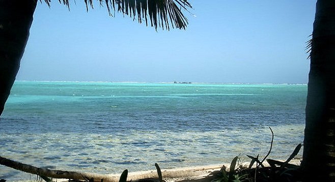 Belize: postcard Caribbean on the caye.