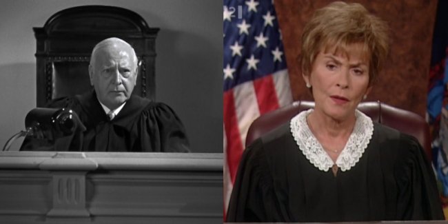 Judith Sheindlin as "Judgey Wudgey."
